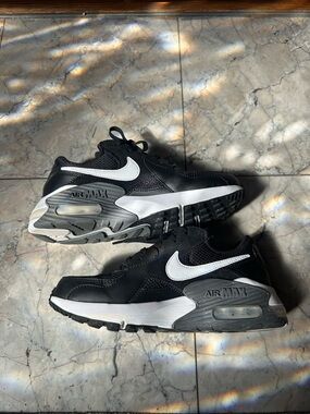 Nike Black and White Air Max Sneakers